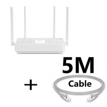 ru stockxiaomi redmi ax3000 wifi 라우터 신호 부스터 리피터 확장 기가비트 증폭기 wifi 6 nord vpn mesh 5ghz wifi 라우터, 협력사, EU 어댑터 추가, ax3000 n 5m 케이블