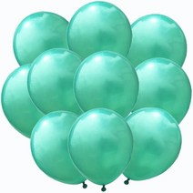 계란한판이벤트 만삭사진소품 부산 신랑생일 남자친구 생일 출산 이벤트 프로포즈 10 개몫 반짝이 색종이 라텍스 풍선 로맨틱 웨딩 장식 베이비 샤워 파티 장식 맑은 공기 풍선, 초록