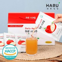 하루건강 사과즙 50p, 3개, 100g