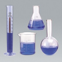 삼각플라스크 둥근플라크스 등 유리실험기구 과학실험, 13 유리메스실린더 100ml 1개