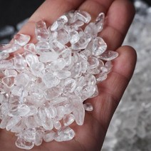 백수정 자갈 50g 수정원석 정화용 투명 크리스탈 자갈크리스탈원석 보석 힐링용품 천연원석 명상 힐링테라피 보석자갈 어항자갈 조경자갈 데코소품, 3-백수정-중형