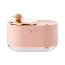 Rotating Jupiter 회전목성 탁상용 사무실 무드등 캐릭터 미니가습기 저소음 USB가습기, 핑크색/pink
