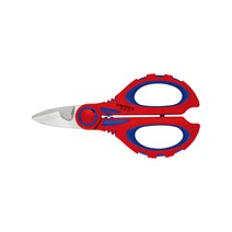 독일 KNIPEX 크니펙스 가위(만능 페롤압착)_95-05-10SB 만능가위 설비용가위 전공가위 압착가위 다용도가위 슬리브압착기능, 95-05-10SB