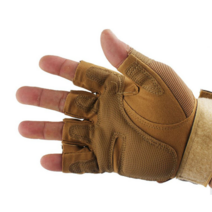 서바이벌 전술 SPANDEX 텍티컬반장갑 WAE8BD8, 탄색M