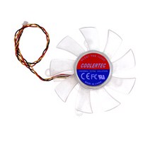 COOLERTEC VCF-12/VGA쿨러/3P/칩셋쿨러/쿨링팬/저소음 케이스쿨러, 선택없음