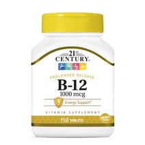 21세기센트리 프럴롱드 릴리스 비타민 B-12 1000mcg 타블렛, 110개입, 1개, 110정