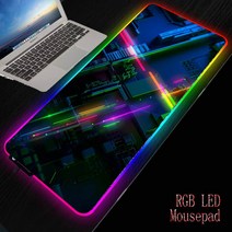 led 가정용 테블릿 그림패드 페인팅 그림 웹툰 태블릿 글씨 대형 RGB 마우스 패드 X, 01 RGB 2_10 350x900x4mm