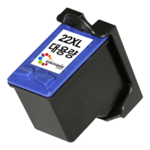 HP NO.702 XL NO.22 재생잉크 CC660AA C9352A Officejet J5508 J3508 J3608, NO.22 칼라 재생잉크, 1개