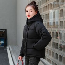 여사숏 패딩 면 자켓 하늘비즈 B486P462