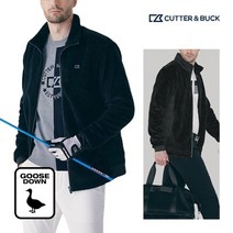 럭스골프 커터앤벅 남성 방풍 덤블 플리스 구스다운 재킷 C2WJKM10