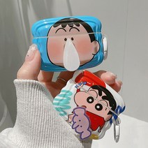유니커블 에어팟 3세대 2세대 1세대 PRO 프로2 호환 귀여운 커플 소년 채원 코끼리 콧물 회전 스피너 캐릭터 디자인 물결 실리콘 케이스 고리 키링 세트 무선 이어폰 악세사리, 콧물 WAP1397, 에어팟프로2