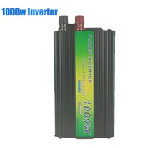 태양광패널 조명 태양전지판 주택태양광 태양광모듈1000W 12V 단결정 실리콘 태양 전지 패널 인버터 시스템, only 1000W inverter