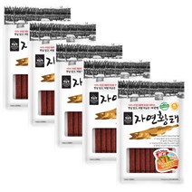 코코브라운 자연황태 져키 강아지 간식 80g, 황태 + 당근 혼합맛, 5개