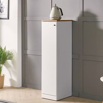 방친구 아코르 잡이식 식탁 렌지대 셋트, 03_아코르 틈새장 중i 화이트