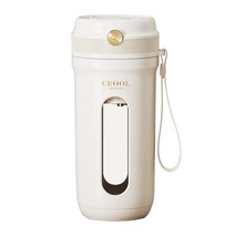 CEOOL 휴대용 무선 미니 자동 텀블러 믹서기 쉐이커 이유식 블렌더 10중 칼날, Z03