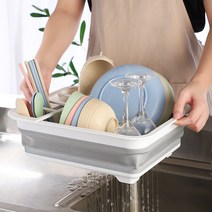 도매짱 접이식 식기건조대 물빠짐 캠핑 설거지 건조대 미니 씽크대 정리대 (domejjang), 상세페이지 참조