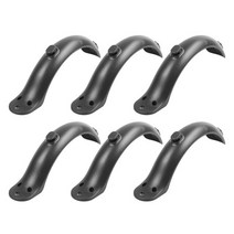 Xiaomi Mijia M365 전기 스쿠터 스케이트 보드 용 6Pcs 뒷바퀴 흙받이 펜더 가드, 검은 색