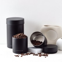 리비엘라 스텐 디지털 원두 보관 용기 자동 진공