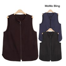 [마마블링] (BO)미니줄지조끼