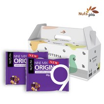 넛츠피아 나인믹스 오리진 하루견과, 20g, 25개입