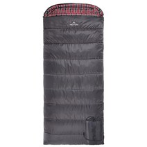 TETON Sports Celsius 25F 침낭 XL, Left Zip, Grey
