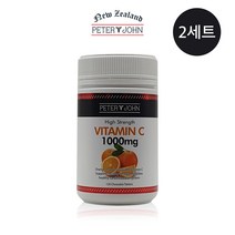 [뉴질랜드직배송] 피터앤존 비타민 C 1000MG 120TABS X2, 1개