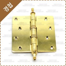 목문 방문 경첩 4인치 꼭지 욕실 화장실 문 나비 방문용 정첩 YE-034