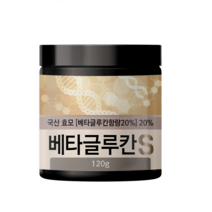 발효 베타글루칸S 분말, 120g, 5개