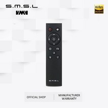 SMSL 오디오 앰프 AD18 Q5 A6 DP1 리모컨, 01 Black