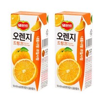 델몬트 드링크 오렌지, 190ml, 48개