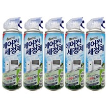 산도깨비 에어컨 세정제 청소 스프레이 냄새제거 5개