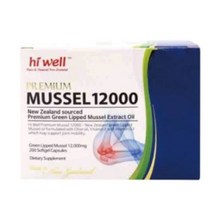 하이웰 뉴질랜드 푸른홍합 12000mg 50정 초록입 초록잎 홍합 추출오일 푸른입 초롱잎홍합 청 홍합 청홍합 mussel, 1개