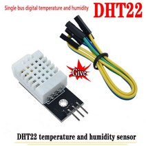 온도 습도 센서 보일러 온수매트 부품 스위치 NTC 컨트롤러 케이블 DHT11 DHT22 AM2302B AM2301 AM2320 디지털 및 AM2302 Arduino용, DHT22 모듈