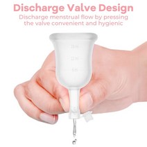 생리컵 lady period cup valve 생리 컵 의료 실리콘 생리 컵 copa, 7-크기가 큰