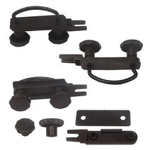 루프박스 루프백자동차 U-볼트 클램프 범용 지붕 상자 밴 장착 피팅 키트 수하물 액세서리 4 개, 한개옵션0