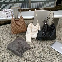 캐주얼 누비 체인백 숄더백 퀼팅백 누비백 크로스백 토트백 데일리백