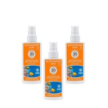 썬 크림 Spf30 125g Alphanova Sun Creme, 3팩
