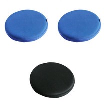 바 스툴 커버 라운드 의자 시트 커버 슬리브 프로텍터 로얄 블루 ., 설명한대로