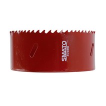 스마토 바이메탈 홀커터 40-98mm 목재 플라스틱용 얇은 철판 천공 구멍뚫기, 98mm