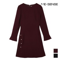 [미센스_SS] [미센스] 사이드 진주장식 원피스_MA8YOPM107Z