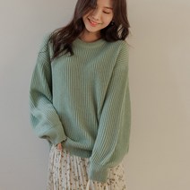 잉지 스카시 루즈핏 하찌니트