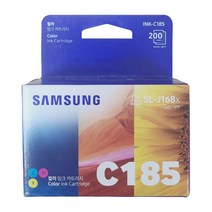 삼성 INK-M185 INK-C185 정품잉크 SL-J1680 J1683 J1685, 컬러(파랑+빨강+노랑)
