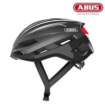 아부스 ABUS StormChaser 스톰체이서 자전거용 에어로 헬멧, 벨벳 블랙/M