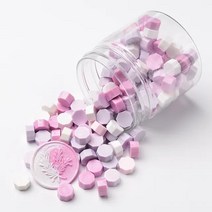 실링왁스 세트 인장 스탬프 160 인감 비즈 레트로 마카롱 믹스 다채로운 팔각형 양초 DIY 봉투 소인 결혼식 초대 선물 카드, 2.No.05