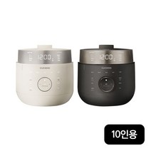 쿠쿠 NEW IH 트윈프레셔 마스터쉐프 10인용 CRP-LHTR1010FGI/FGB, 브라운, 그레이스 브라운