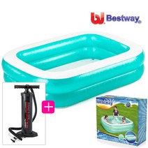 베스트웨이 풀장 NR-54005 +62030대형펌프 201x150x51cm 물놀이풀장, 아쿠아
