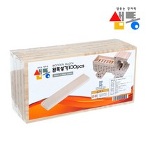 [생활/소품/최저] 샘통 카프라100pcs(미송나무)/뉴질랜드산미송 쌓기놀이 쌓기나무 308896EA