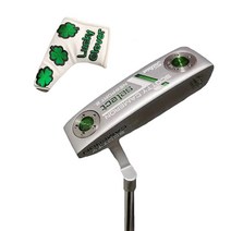 일자형 골프퍼터 실버 입문용 연습용 골프채 골프용품 스포츠용품, 33인치