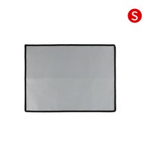 방열포 소방포 캠핑 방화포 엠버 잔디 내화 보호대 야외 화덕 담요 데크 그릴 스토브, S(46x35cm)