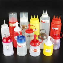 업소용 소스병 61종 모음 케찹병 겨자병 소스통, 소 6x14.5(cm) 180ml, 소프트 양념병